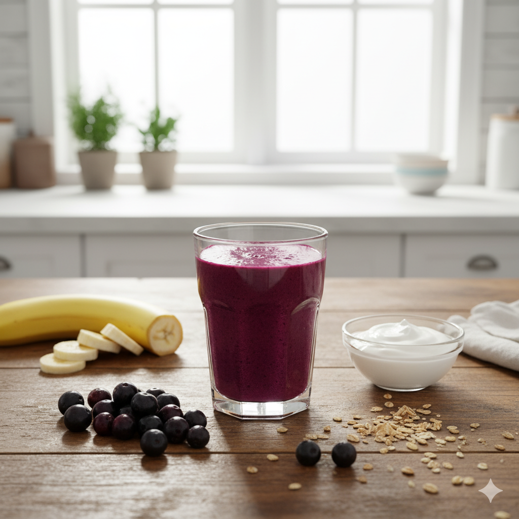 아로니아 스무디 만드는 법 레시피