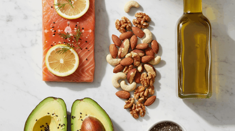 콜레스테롤 관리에 좋은 불포화지방 식품 연어 아보카도 견과류