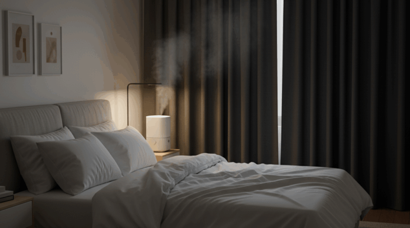 불면증 극복을 위한 이상적인 수면 환경 침실