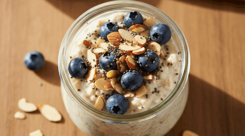 고지혈증 관리에 좋은 귀리 오버나이트 오트밀