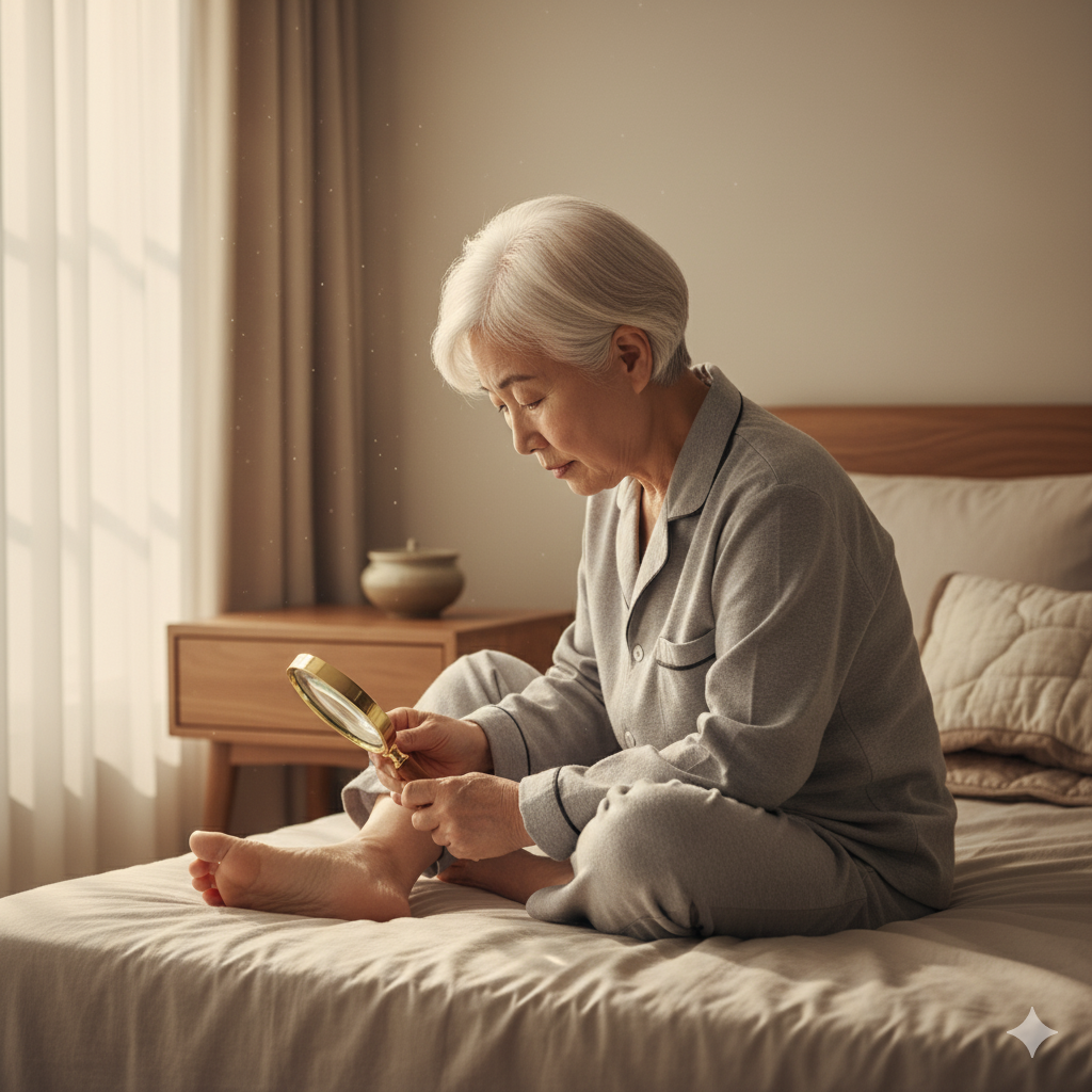 당뇨발 예방 셀프 체크