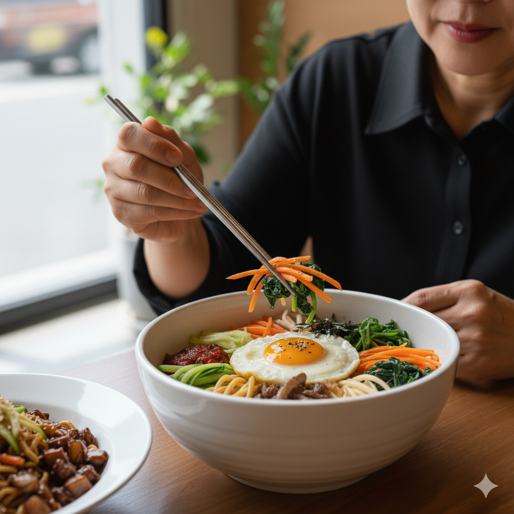 당뇨 환자를 위한 건강한 외식 메뉴 자장면 비빔밥 떡볶이