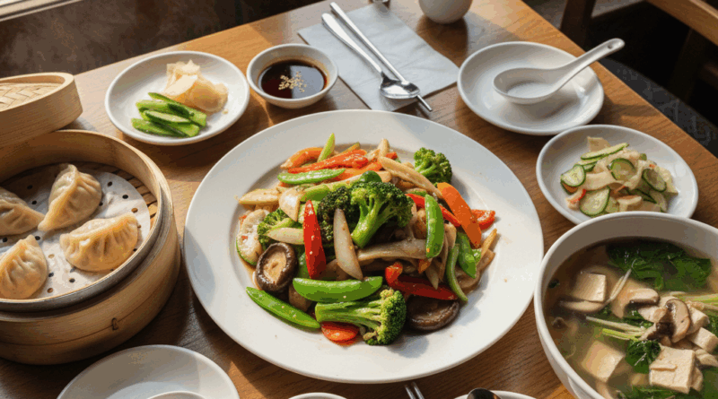 중국집 건강 메뉴 선택 가이드 채소 볶음과 찐만두