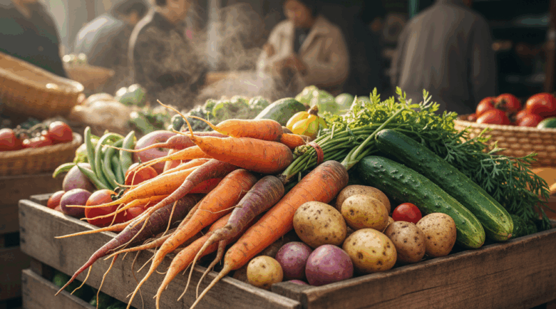 못난이 농산물 구출 작전 - 모양은 삐뚤어도 맛은 일품인 신선한 채소들