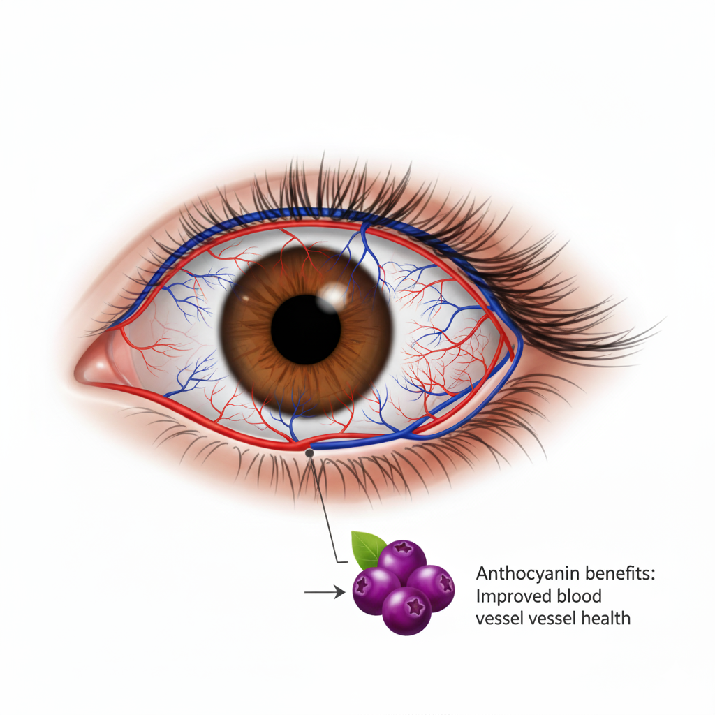 아로니아 안토시아닌 눈 건강 혈관 건강