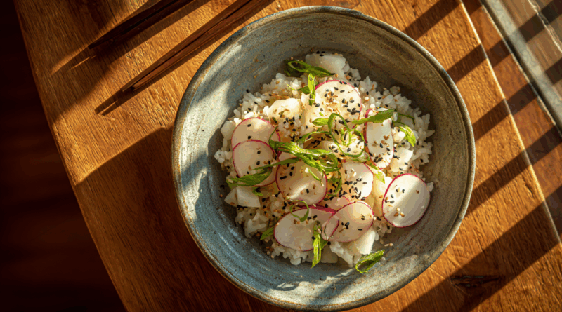 혈당 관리를 위한 가을 무밥 레시피 - 저혈당 건강 식단