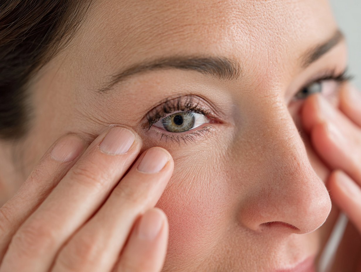 황달 초기 증상 확인을 위한 눈 공막 자가 검진 방법