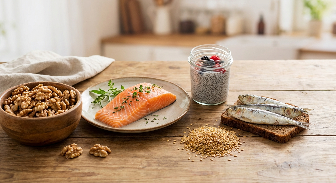 오메가-3 효능과 섭취법 완벽 가이드: 심장·뇌·눈 건강을 한 번에