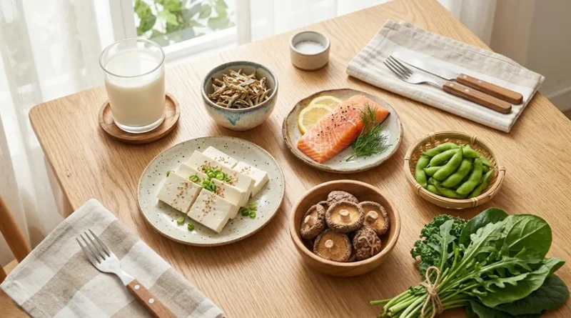 갱년기 골다공증 예방 음식