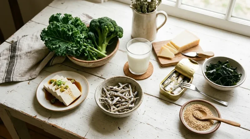 뼈 건강에 좋은 음식 칼슘 식품