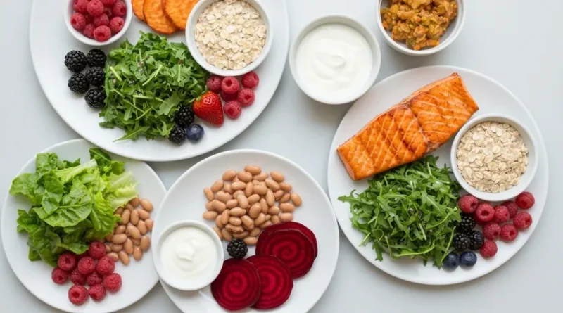 고혈압 낮추는 음식과 DASH 식단 구성 예시