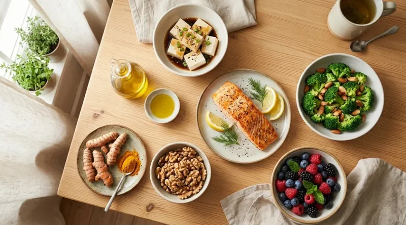 갱년기 관절통 완화 음식